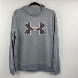 Under Armour Cold Gear Hoodie Gray Large